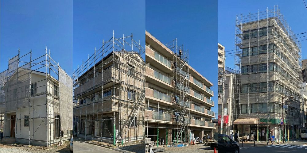 対応可能な足場工事